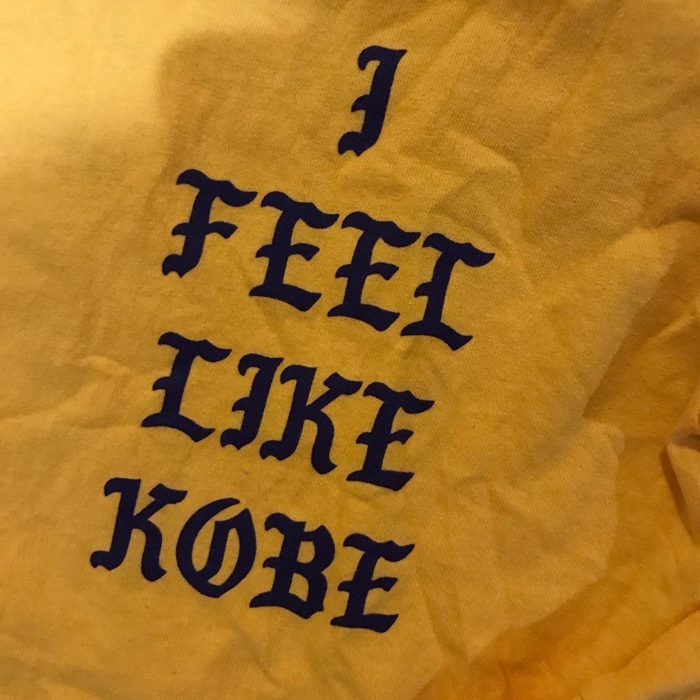 🏀I FEEL LIKE KOBE Longsleeve Tee